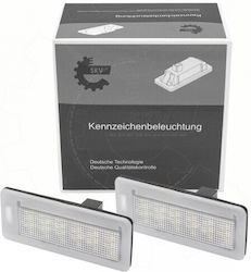 SKV Светлини За Регистрационната Табела LED За Fiat Doblo Opel Комбо 1224012 SKV Светлини За Регистрационната Табела LED За Fiat Doblo Opel Комбо 1224012