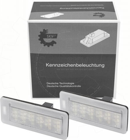SKV Φώτα Πινακίδας LED Opel Combo Fiat Doblo 1224012