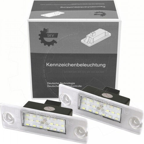 SKV Светлини За Регистрационната Табела LED За Audi A3 / A4
