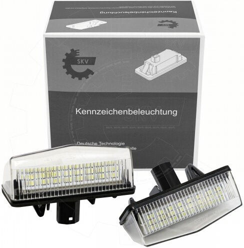SKV Φώτα Πινακίδας LED Toyota C-HR / Matrix / Prius / RAV 4 Hyundai Matrix