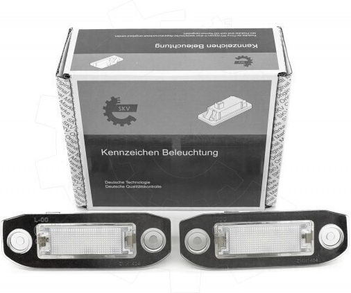 SKV Светлини За Регистрационната Табела LED Volvo C70 / S40 / S80 / V50 / V70 / XC 90 31253006
