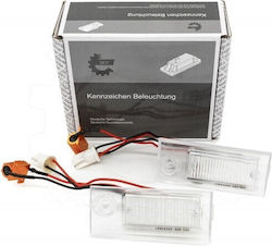 SKV Светлини За Регистрационната Табела LED За Audi A6 Citroen C1