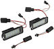 NTY Led License Plate Lights for Volkswagen Amarok Golf Passat Porsche Cayenne