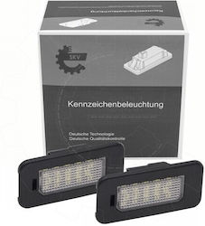 SKV Kennzeichenbeleuchtungen LED für Alfa Romeo Giulia Stelvio 50550396 SKV Kennzeichenbeleuchtungen LED für Alfa Romeo Giulia Stelvio 50550396