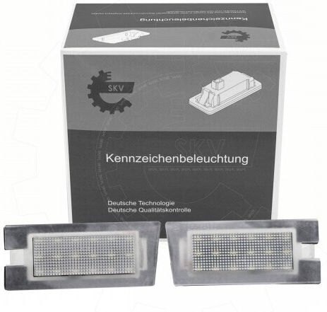 Lumini LED Pentru Plăcuța De Înmatriculare Jeep Cherokee Set 68223865ab