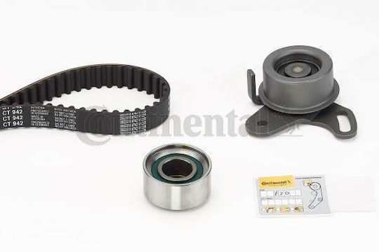 Комплект ангренажен ремък + ролка Contitech Ct 942 K1