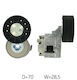 SKF Πολυ-ιμάντα Τεντωτήρας Fiat 2.3 Jtd T39138