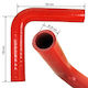 Universal Water Hose 90-degree Angle 25x150x150mm