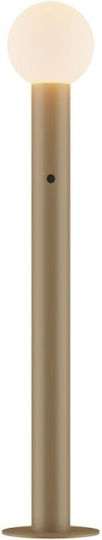 Viokef Ratu LED Floor Lamp H135xL220cm with Warm White Light 1691lm Gold