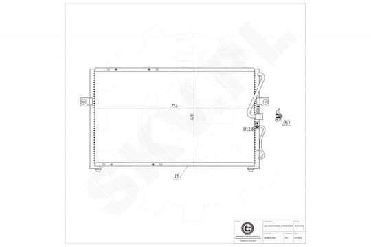 SKV Kia Carnival Auto-Kühlschrank für Wasser