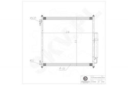 Radiator de climatizare Land Rover Discovery V Range Rover IV Lr034503