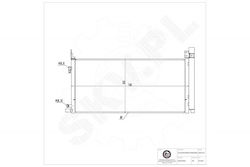 SKV Radiator de apă pentru Toyota RAV 4