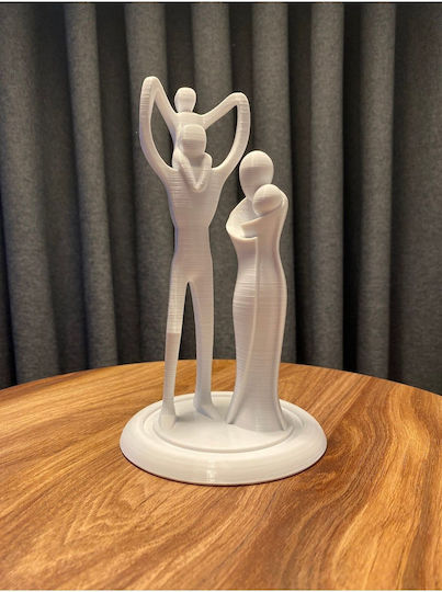 Stewehome Obiect Decorativ Temă Familială Alb 13x19 Cm