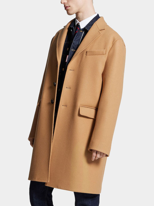Dsquared2 Ανδρικό Παλτό Camel