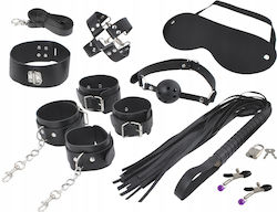 Megadidi BDSM Комплект в Черен Цвят 13 Бройки