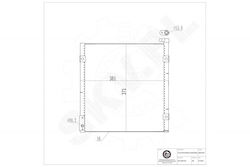SKV Auto-Kühlschrank Motor für Honda Civic