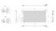 Hart Radiator Air Condition Auto pentru Kia Mini Subaru Mini