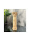 Stewehome Decorative Replacement Column Handmade Piece Brown 25x9x9 Cm