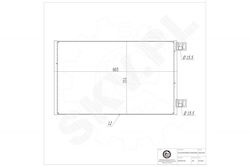 Ψυγείο Κλιματισμού Mercedes Citan Renault Kangoo A4155000054 Ψυγείο Κλιματισμού Mercedes Citan Renault Kangoo A4155000054