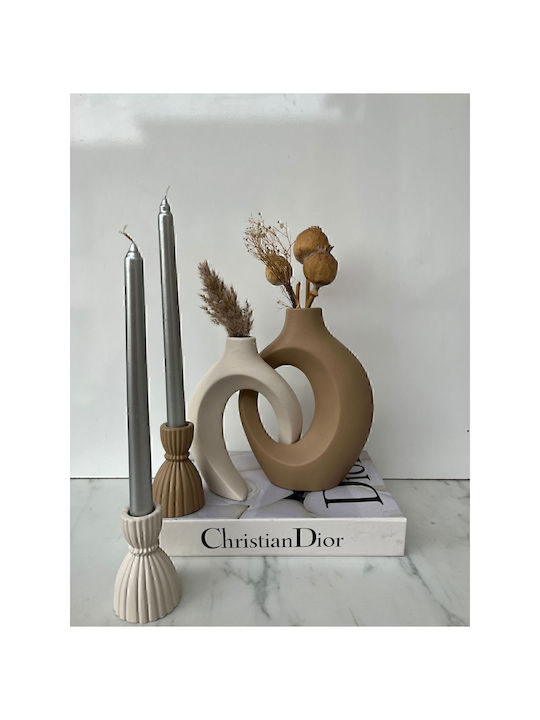 SteweHome Σετ Διακοσμητικα Βάζα Πολύχρωμα 16xΥ22cm