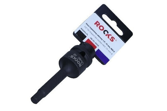 Schlag-Schlüssel Pírou 1/2 75 mm Sechskant 8 Ok015034