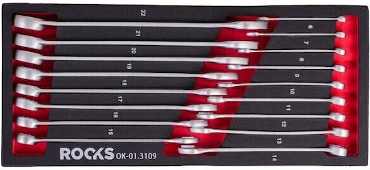 Set Chei Deschise și Închise Tip 6-22 Mm 17 Bucăți Ok013109