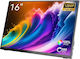 Minix Portable Monitor 16" FHD 1920x1200 Silver