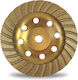 Disc De Șlefuire Cupă Turbo 125mm Pentru Beton