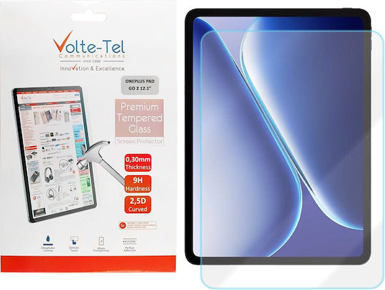 Volte-Tel 2.5D 0.3mm Full Glue Tempered Glass (Oneplus Pad Go 2)