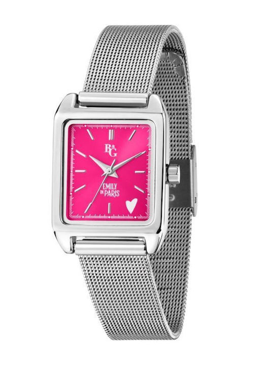 Chronostar Women's Watch Battery with Silver Stainless Steel Bracelet
