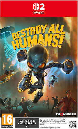 Destroy All Humans! (Game-Key Card) Switch 2 Game