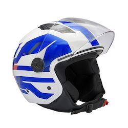Zen ZN-755 Jet ECE 22.06 Weiß / Blau Zen ZN-755 Jet ECE 22.06 Weiß / Blau