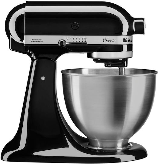 Kitchenaid Κουζινομηχανή 275W με Ανοξείδωτο Κάδο 4.3lt Μαύρη
