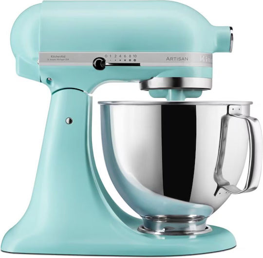 Kitchenaid Artisan Stand Mixer 300W with Stainless Bowl 4.8L Turquoise