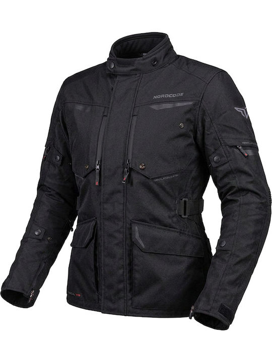 Nordcode Senegal V2 Cordura Γυναικείο Μπουφάν 4 Εποχών Μαύρο