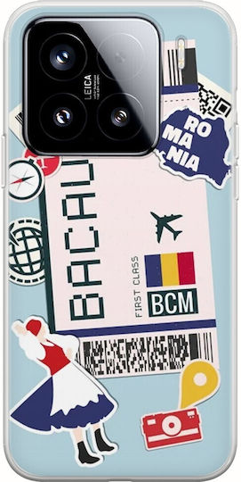 Ticket To Bacau Case Xiaomi 15 5g Flexible TPU Transparent Silicone