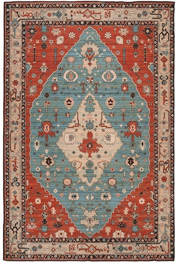 Biokarpet Wohnzimmer Teppich Azarian 41 00-120x160