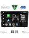 Digital IQ Auto-Audiosystem für Honda Civic 2022-2026 Bluetooth USB Eingebautes Wi-Fi GPS Apple CarPlay Android Auto mit 10 Zoll Touchscreen
