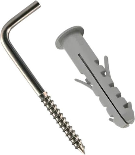 Square Screw Hooks Plug 3.5×40×17mm+e6 Set 12 Packages 9 Pairs 200904