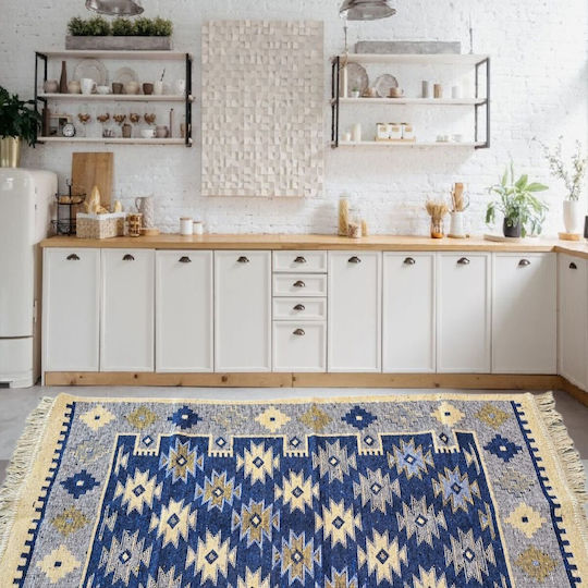 Kotonia Home Covor Rectangular Albastru 60x90cm