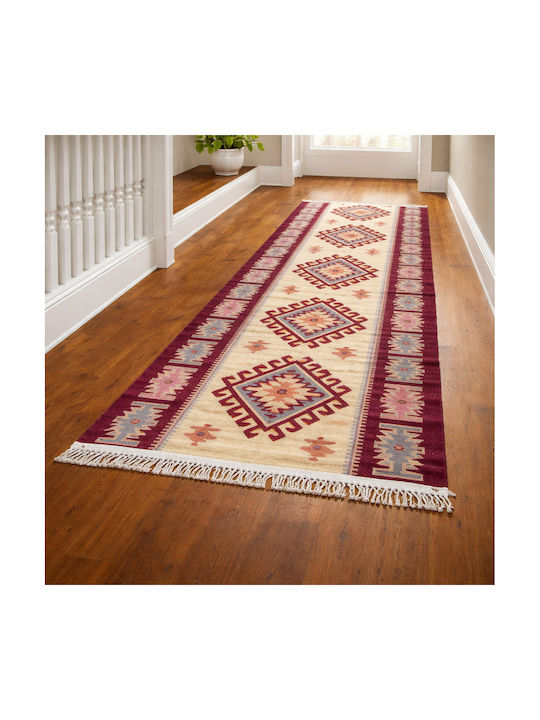 Kotonia Home Covor Coridor Burgundy 60x150cm