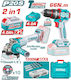 Total TCKLI20256E Angle Grinder & Impact Drill ...