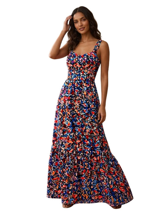 Naf Naf Rochie Maxi Floral Cu Model Azura Pentru Femei Xxs