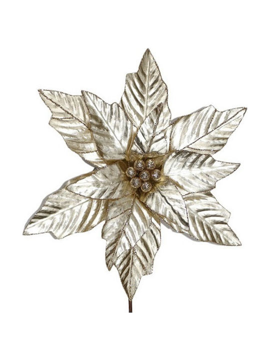 Weihnachtskranz Dekorative Blume Länge 50cm Gold