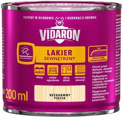 Vidaron Exterior Clear Wood Varnish Gloss 0.2l