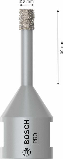 Bosch Пила за отвори за сухо рязане с диаметър 6 mm за плочка