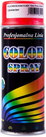 Spray 400ml Fluorescent Red Mtp Fl Cz