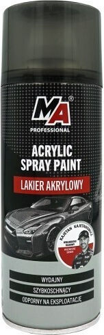 Acryl 400ml Sprühfarbe Matt Schwarz Ma Professional