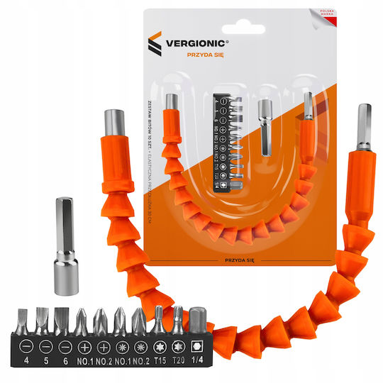 Set 10 Bits + 30 Cm Flexible Extension