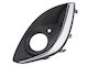 Opel Corsa D 11-14 Halogens Grille In Front Bumper Chrome Left